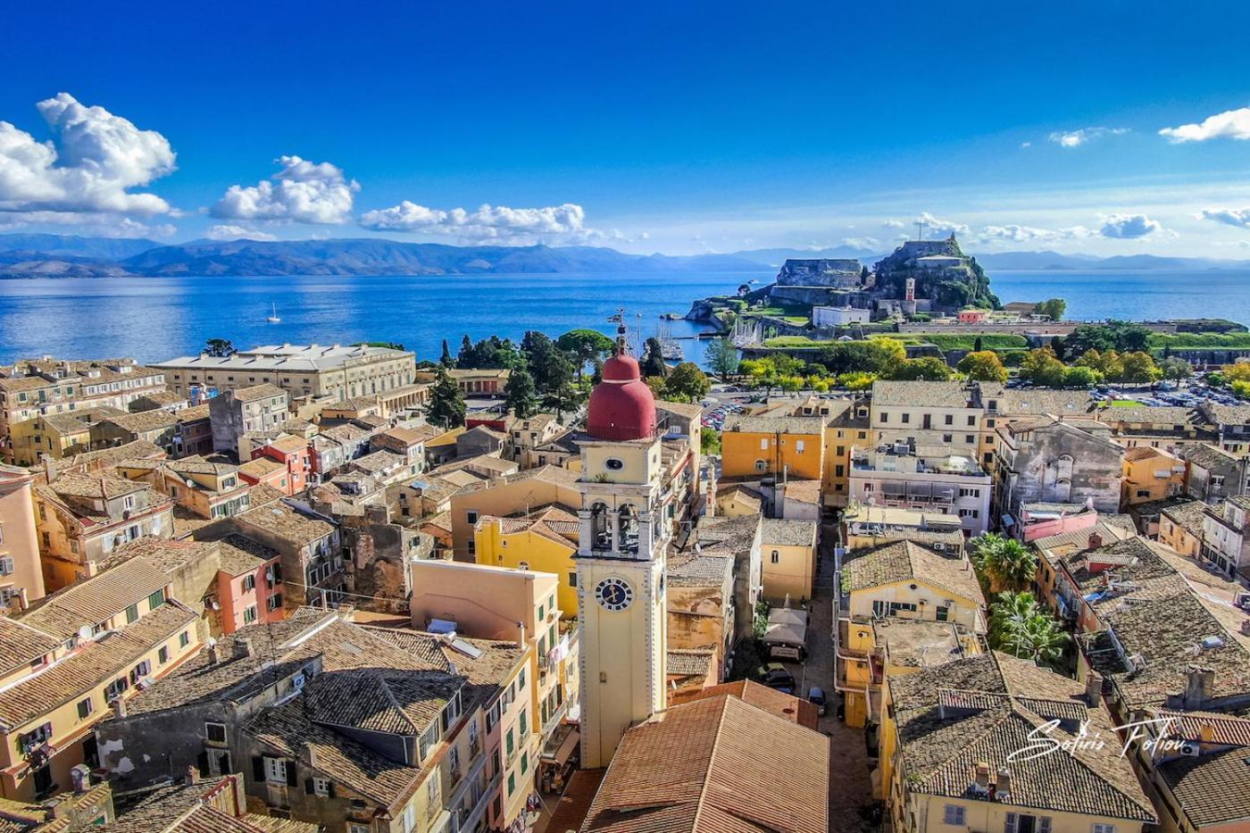 Mouragia Budget Places Corfu  외부 사진